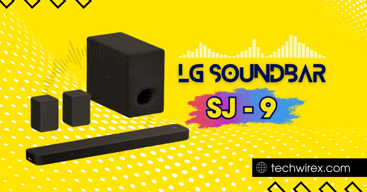 LG SJ9 Dolby Atmos Soundbar 