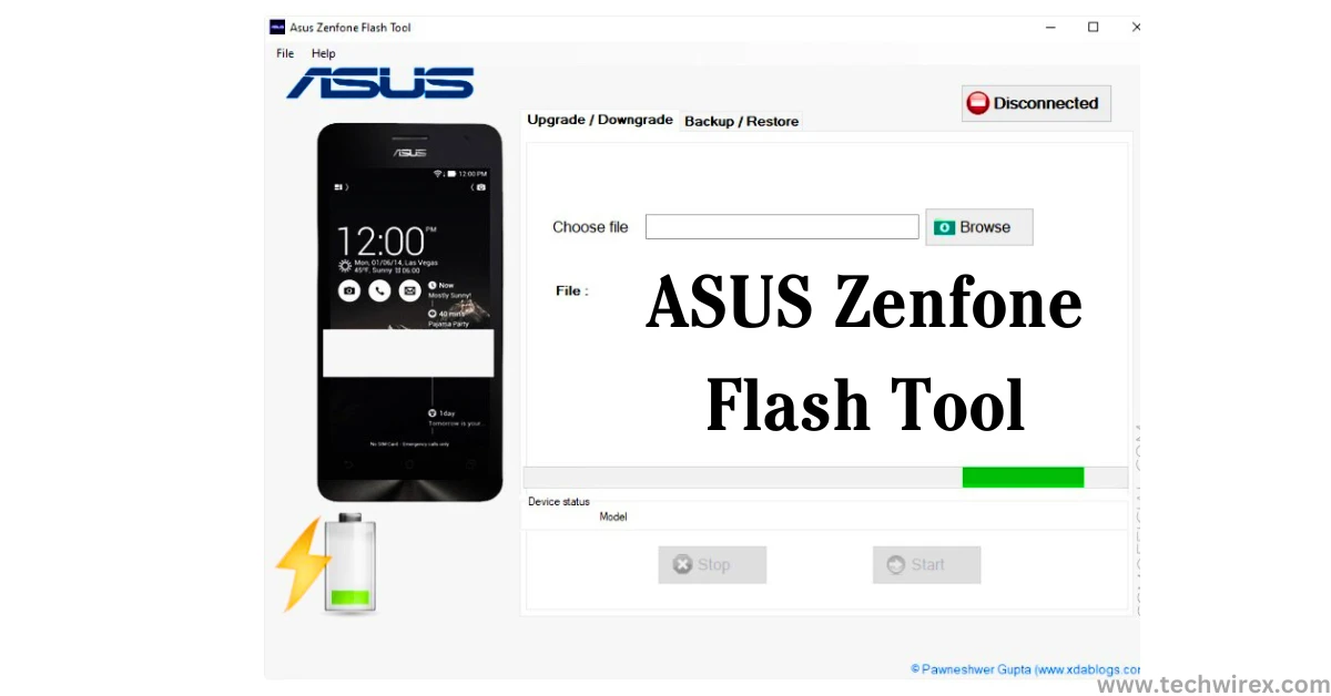 Latest Version Free Download ASUS Zenfone Flash Tool