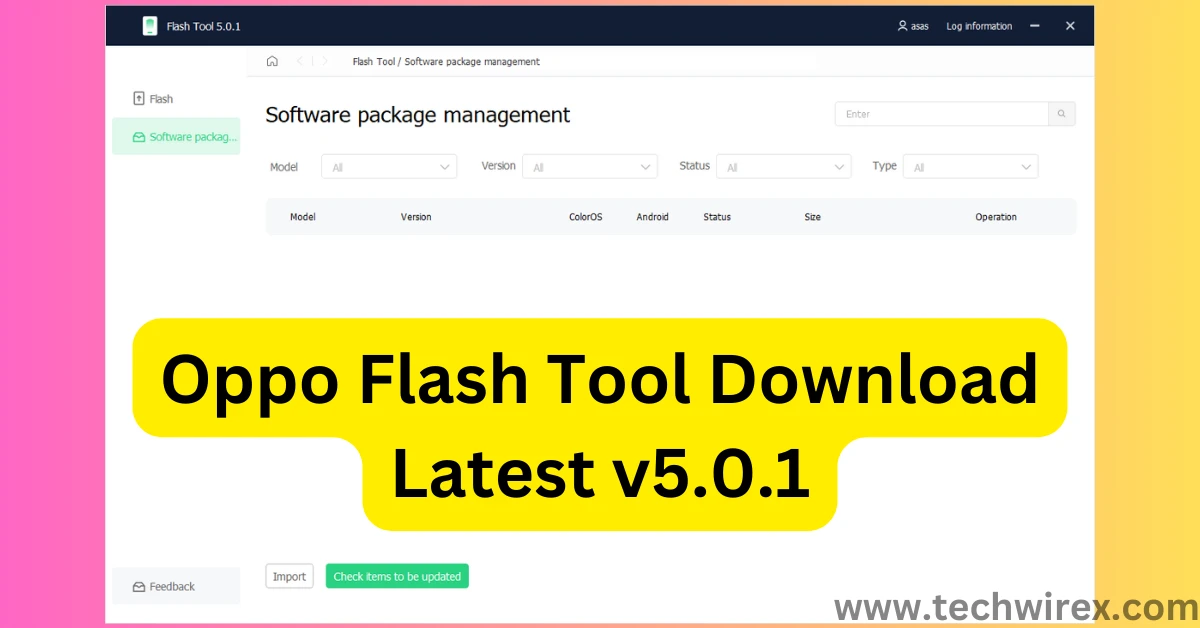 Oppo Flash Tool Download Latest Version