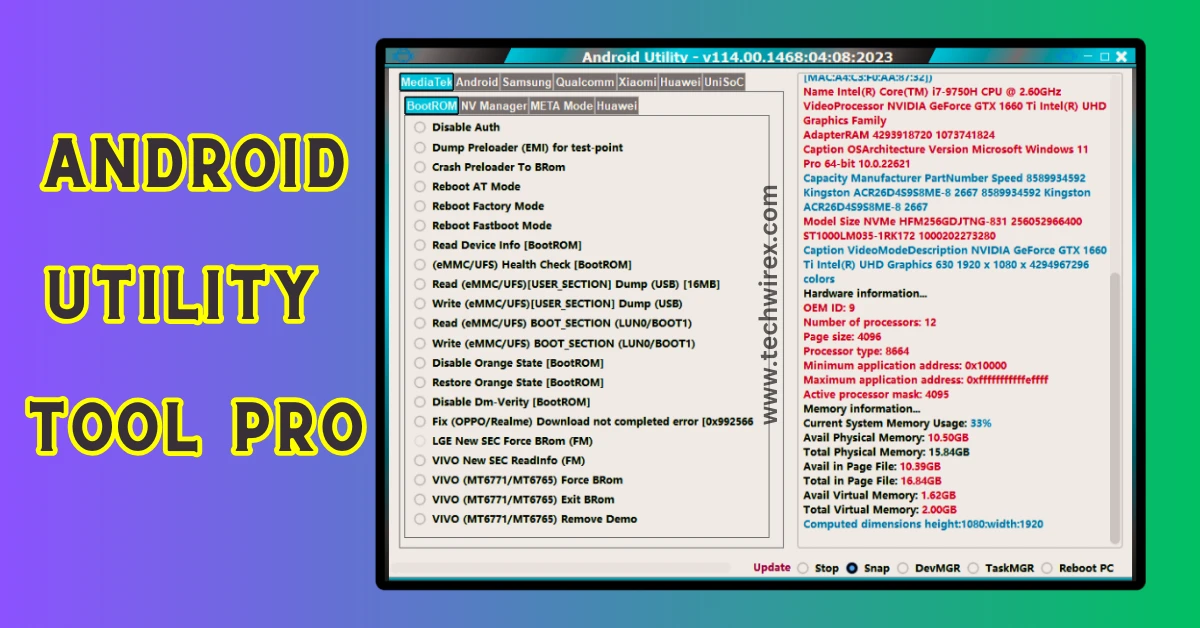 New Update Version Android Utility Tool PRO Free Download