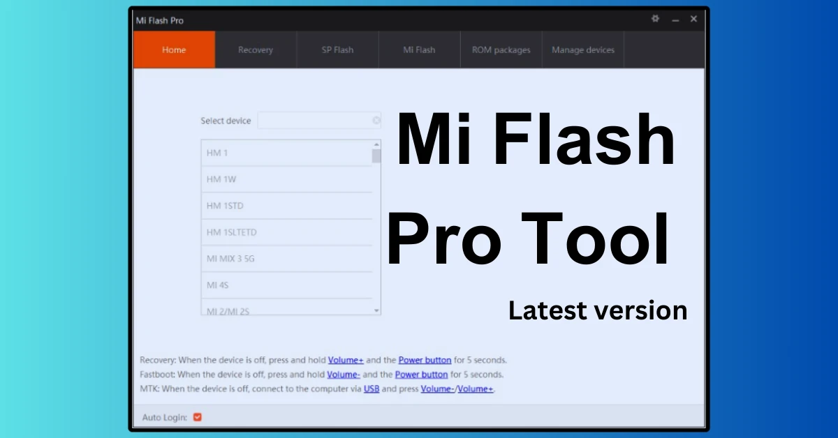 Mi Flash Pro Tool Free Download All Latest version