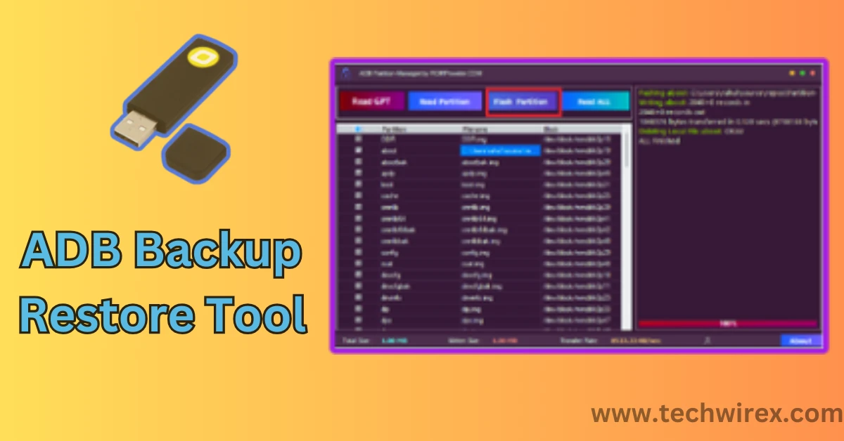 Latest Version ADB Backup Restore Tool Download