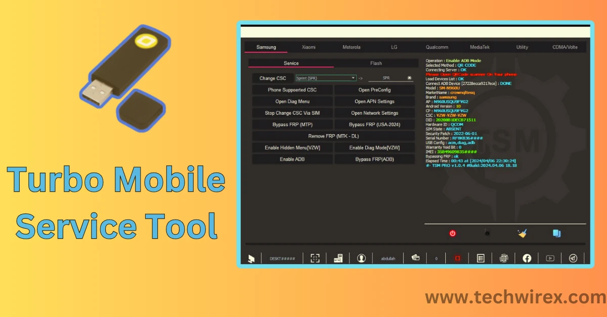 Latest Version Turbo Mobile Service Tool Free Download